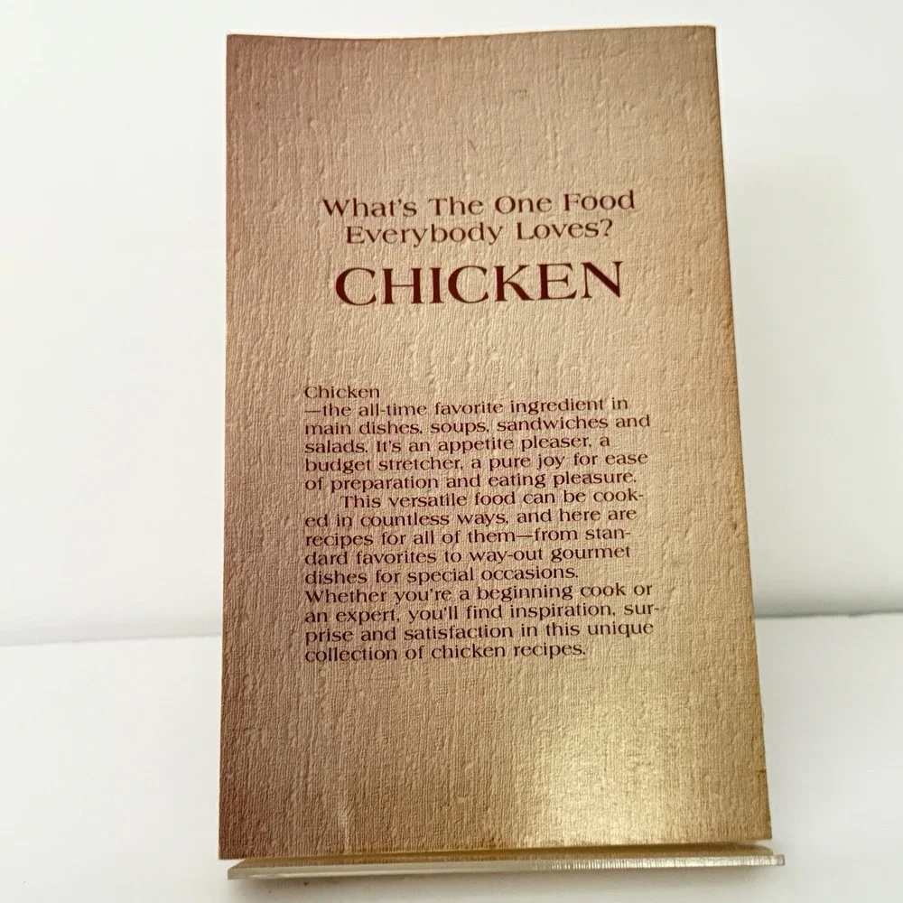The‎ Super Chicken Cookbook By Iona Nixon Vintage Chicken Recipe Book 1982